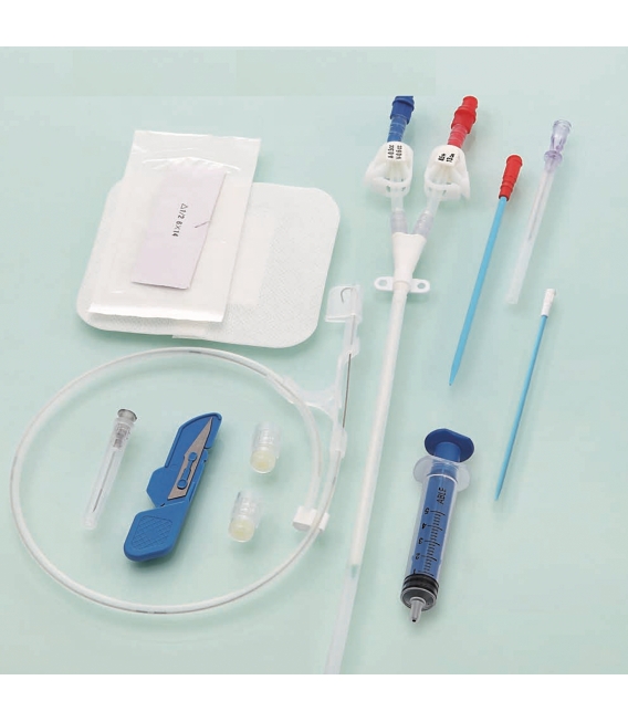 Kit catheter hemodializa